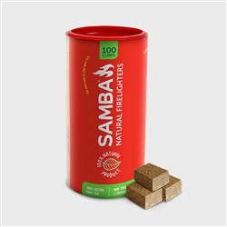 Firelighters Natural Wooden in Tube 100sX6 