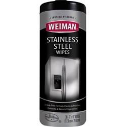 Stainless Steel Wipes 4 PK 30 Count Canister 92A