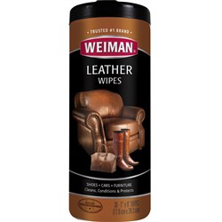 Leather Wipes 4 PK 30 Count Canister 91
