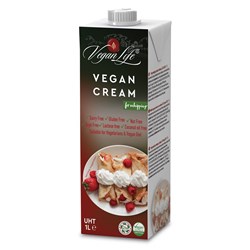 Vegan Whipping Cream 1L (12) Teltrapak*