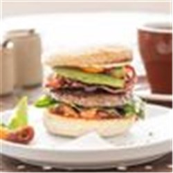 Beef Sausage Patty 50gx80 Breakfast 72481