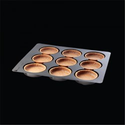 Graham Cracker Tart Shell Lrg Round H17x80mm 45s 