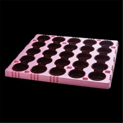 69% Chocolate Small Round Shell H19x48mm 125s