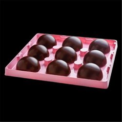 Chocolate Dome Globe Large H40x80mm 45s