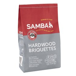 Hardwood Briquette 2kg BBQ Flav SAHB2  MinBuy 4
