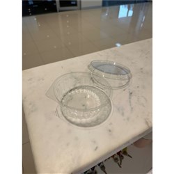 Show Bowl 8oz Hinge Flat Lid 250s P