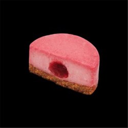 Raspberry Petite Cheesecakes H20x35mm 96s*