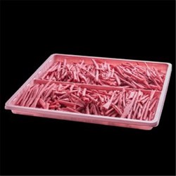 Pink Chocolate Curls 4 Trays/Box*