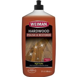 Hardwood Polish N Restorer High Traffic 32ozx6