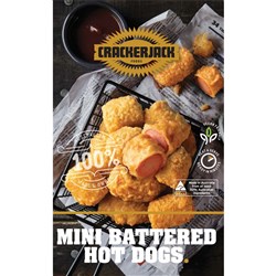 Mini Battered Hot Dogs 600gx10 FZ