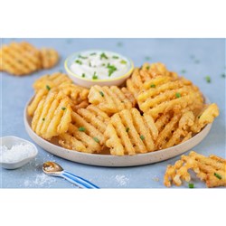 Chip Criss Cut Waffle 4x2.25k D