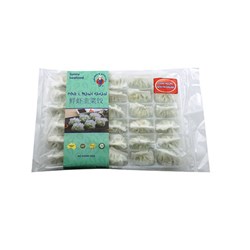 Dumpling GF Prawn Chive 500G (12)