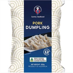 Dumpling Pork Chive 500g (12) 