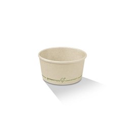 Bamboo Soup Bowls 4oz PLA Coated1000s  BBAP4 N