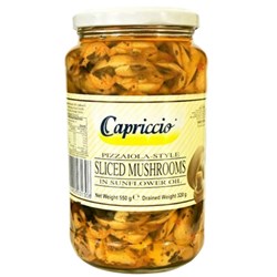 Mushroom Sliced 550G (6) Pizzaiola*