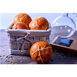 Milk Buns 80X80gm 12cm 4.7"