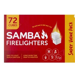 Firelighters Value Pack 72pk x 4