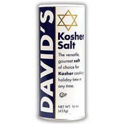 Davids Salt Cannisters Kosher 12x454g