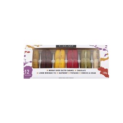 Cacao Macarons Assorted 12sx12 Retail FZ