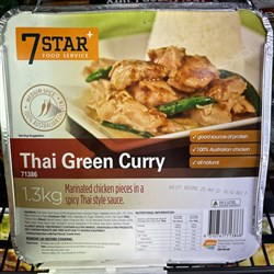 Thai Green Curry Ready Meal 1.3kg (10)