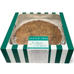 Gluten Free Apple Crumble Cake Rnd7in 600gx4(FRZ)