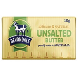 Butter Unsalted 1kg (10) 
