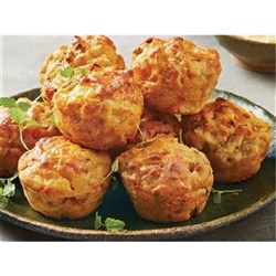 Mini Muffin Savoury Cheddar Leek 42s 40g