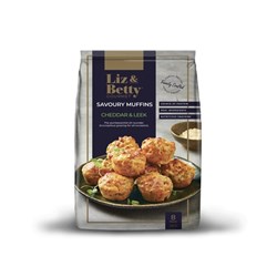 Savoury Muffins Cheddar & Leek 320gx5 FZ