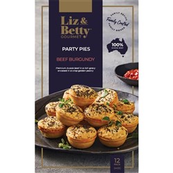 Party Pies Beef Burgundy 540gx5 FZ
