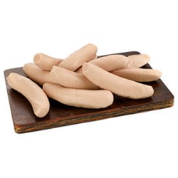 Sausage 7" Natural Skin 12k RW Pre Cooked* 51340
