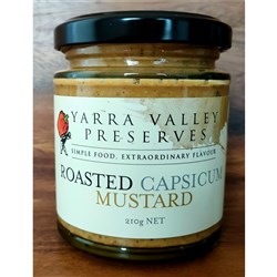 Roasted Capsicum Mustard 210gx6