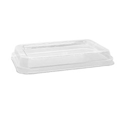 Lid Pet for Sugarcane Tray 10oz 1000s* TR10L