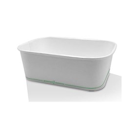 Container Rectangular White 300s 750ml* WRC750