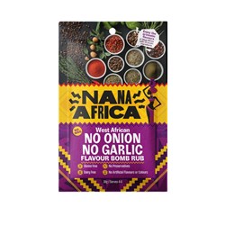 Flavour Bomb No Onion No Garlic Rub 12x30g