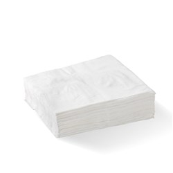 Napkin Lunch White 1P 1/4 Fold 3000s