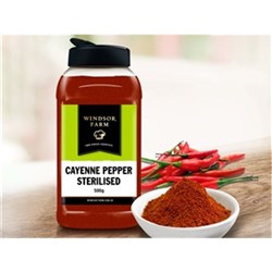 Cayenne Pepper Sterilised  500g (6)