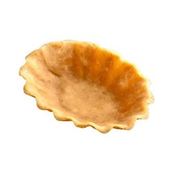 Ultra Zero Fluted Oblong Tart Shell 250s H17xD75m