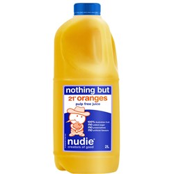 Orange Juice Pulp Free Fresh 2Lx6 *