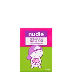 Nudie Kids Apple & Strawberry 200mlx10 *