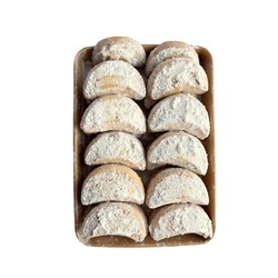 Almond Crescent Biscuit Tray 22s (6) 653
