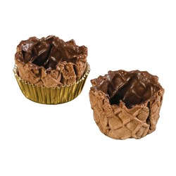 N-Line Small Chocolate Waffle Baskets 120's