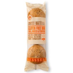 Gluten Free Chia LinseedPumpkin Rolls 15x3pk GF FZ