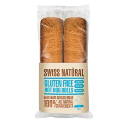 Gluten Free Hotdog Rolls 22x2pk GF  FZ