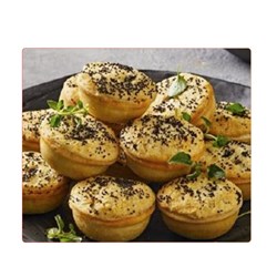 Party Pies Beef Burgundy/Red Wine 40x45g